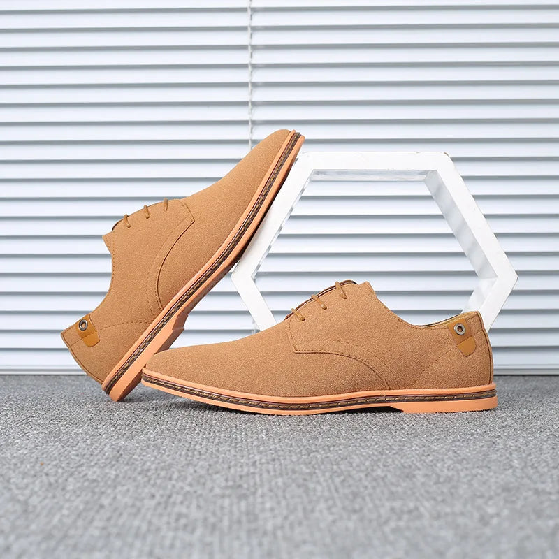 Men's Dress Shoes Classic Leather Casual Business Men Shoes Italian Oxford Shoes for Men Black Flats Footwear Size 46