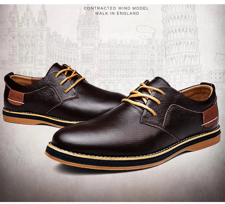 Men Shoes Genuine Leather Men Casual Moccasins Comfortable Fashion Office Male Footwear