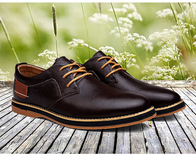 Men Shoes Genuine Leather Men Casual Moccasins Comfortable Fashion Office Male Footwear