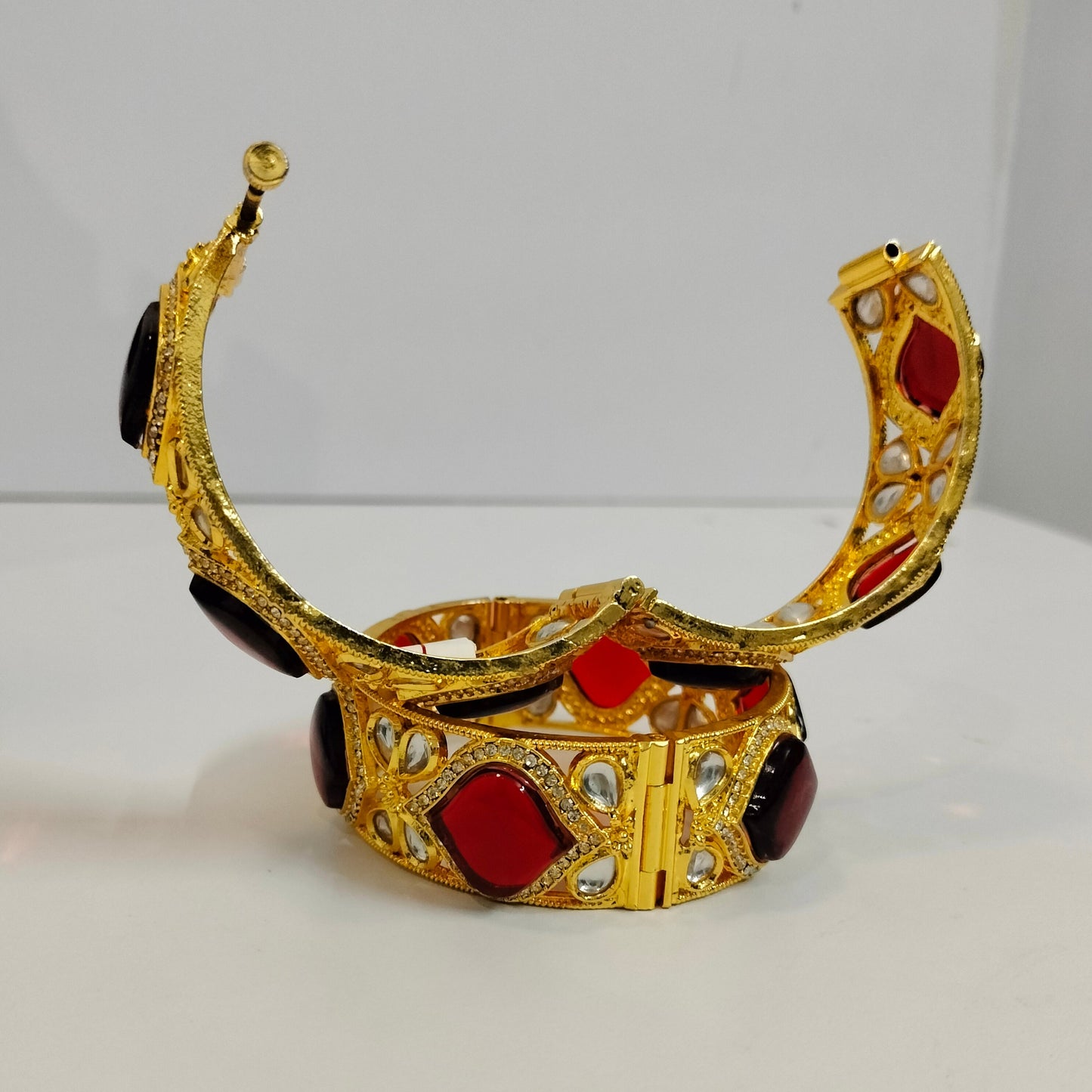 A1 Bangals (Kadha) Jewelry for Women (2 Pcs Set) or (Pair) Elegant Classic & Majestic Stylish Look for Festival & Celebration YY-AJ-B0001