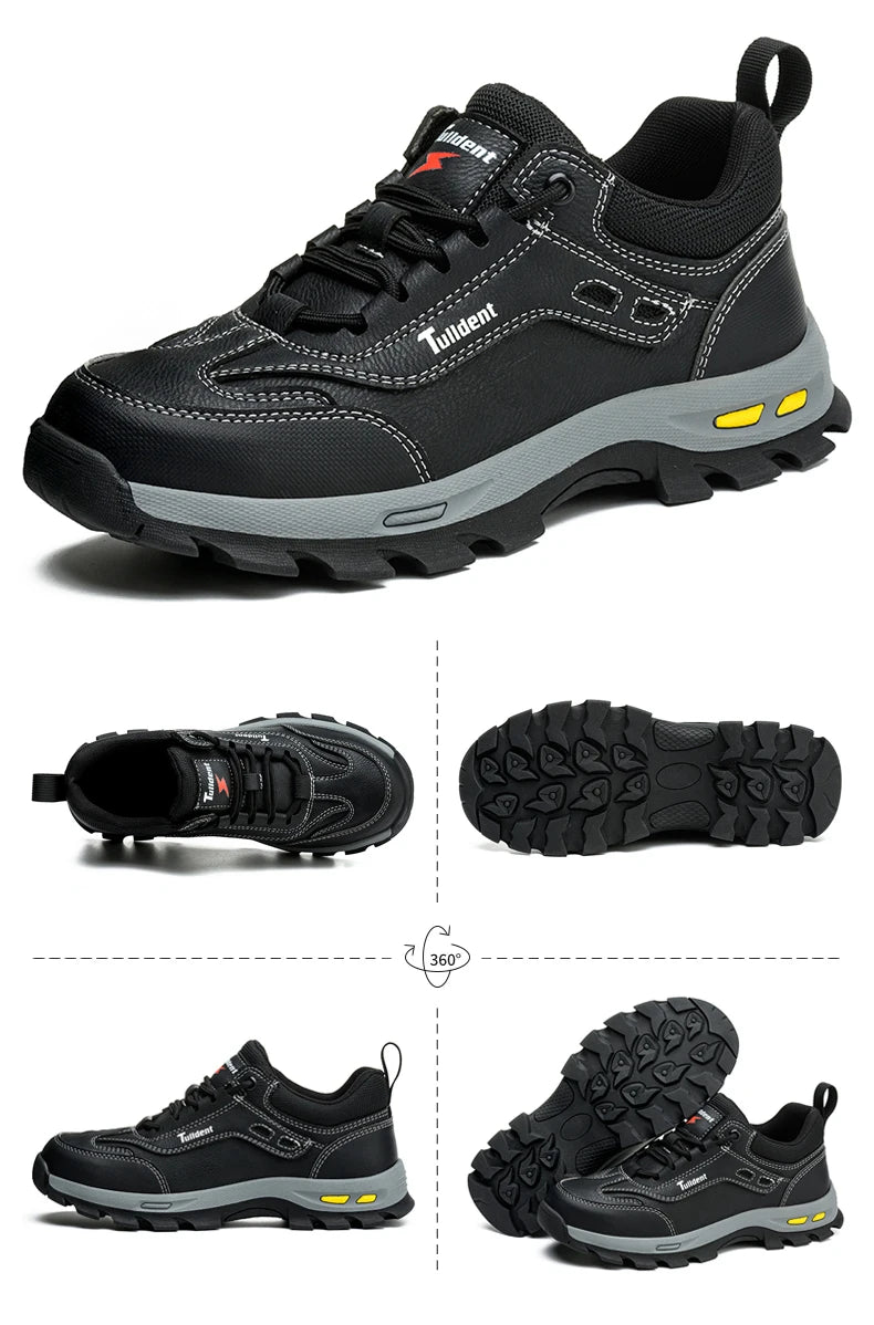 Men Safety Boots Anti-smash Anti-puncture Work Shoes Sneakers Style Indestructible 10kv Boots