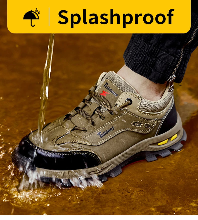 Men Safety Boots Anti-smash Anti-puncture Work Shoes Sneakers Style Indestructible 10kv Boots