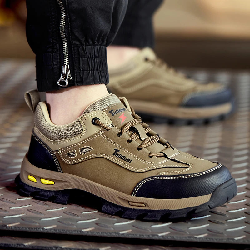 Men Safety Boots Anti-smash Anti-puncture Work Shoes Sneakers Style Indestructible 10kv Boots