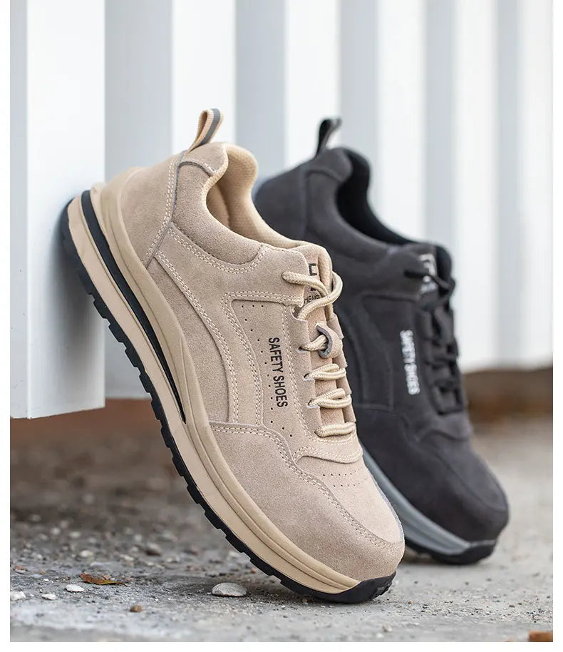 Safety Shoes Breathable Work Shoes Anti Stab sneakers Style Indestructible Shoes Anti Smashing