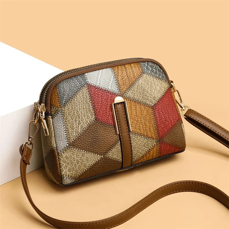 Women Bags Yogodlns Handbag Messenger Bags Plaid Shoulder Totes Bags