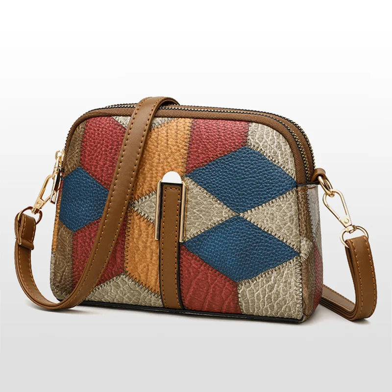 Women Bags Yogodlns Handbag Messenger Bags Plaid Shoulder Totes Bags