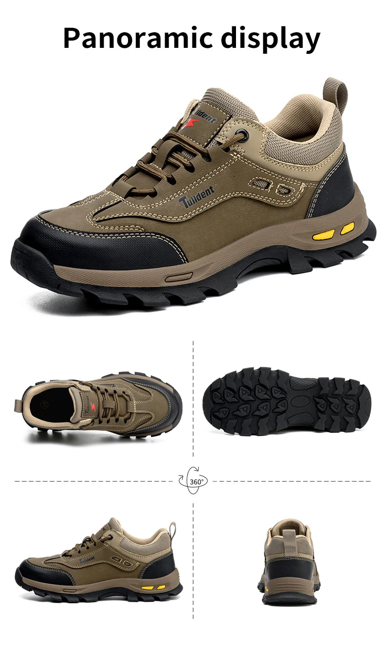 Men Safety Boots Anti-smash Anti-puncture Work Shoes Sneakers Style Indestructible 10kv Boots