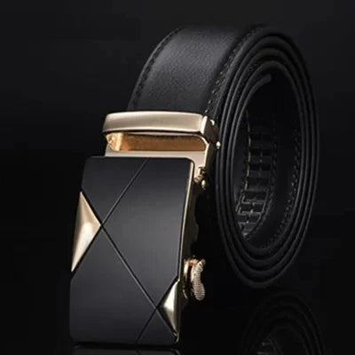 Men's Belts Quality Genuine Leather Belt For Men, Male Strap Automatic Buckle