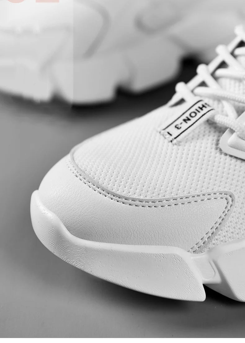 Men's Sneakers Shoes Chunky Autumn High-top Men Shoes Heighten Zapatillas Damping Shoes