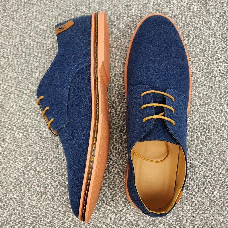 Men's Dress Shoes Classic Leather Casual Business Men Shoes Italian Oxford Shoes for Men Black Flats Footwear Size 46