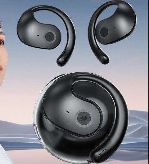 Bluetooth Headset Small Coconut Ball Non-in-ear Sports Headset