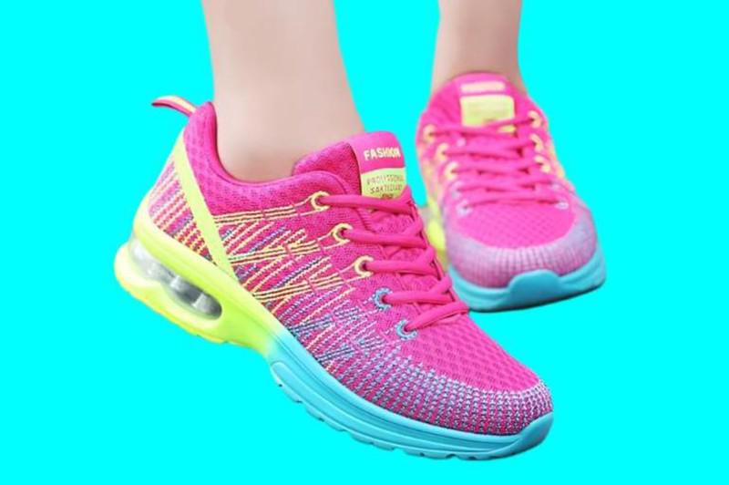 Girls casual sport shoes suitable for Running hiking camping cycling fitness workout