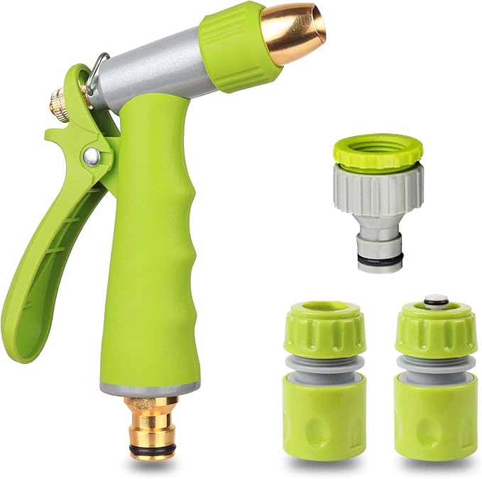 Garden Watering Spray Kit or Gun for 1/2 Inch Hose