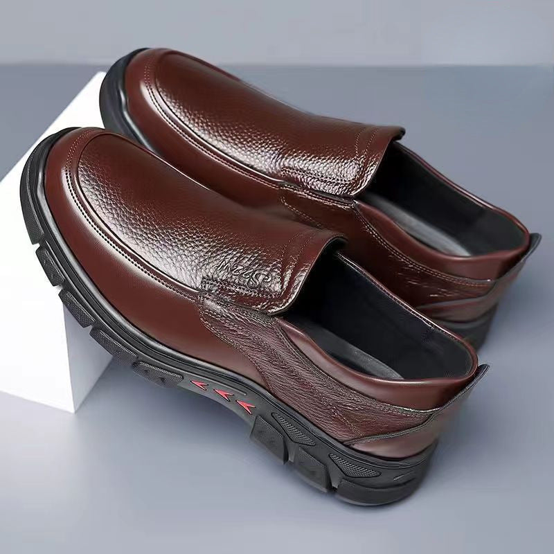 Men Shoes Leather Casual Comfortable Fashion and Durable formal shoes