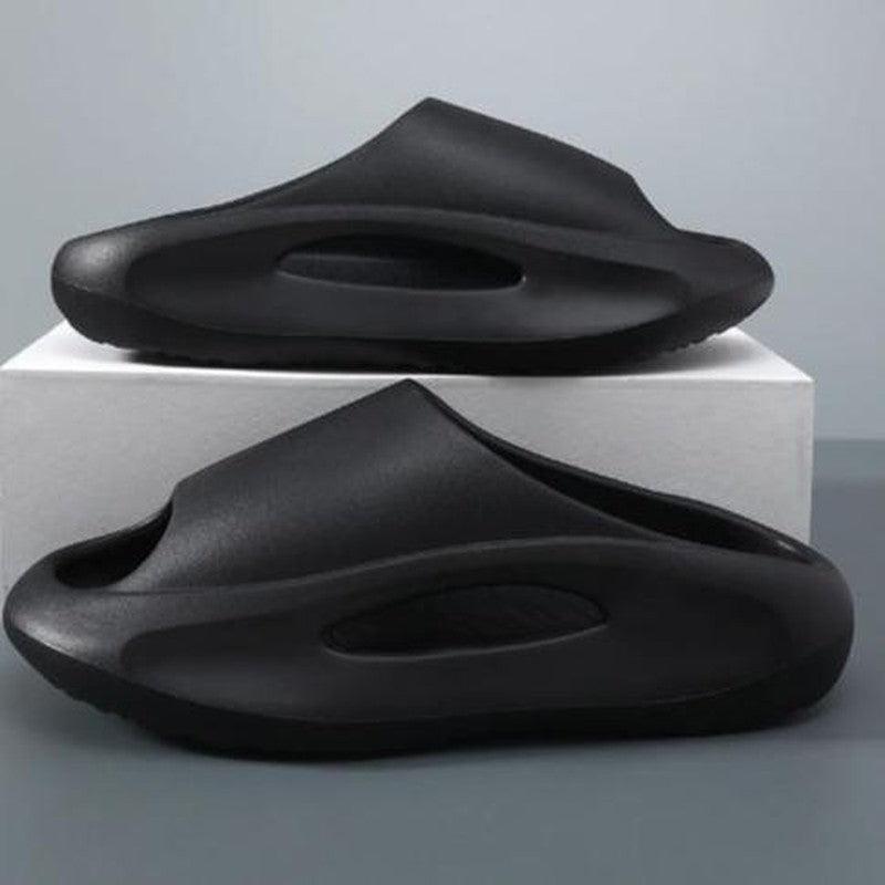 EVA Slippers Women Men Peep Toe Slipper Hollow Unisex Sports Beach Shoes-Footwear-Yes Yar FZE LLC-Black B-36to37-Yes Yar FZE LLC