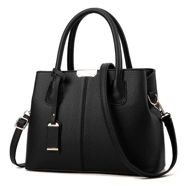 Women's Bags Leather Handbags Luxury Ladies Hand Bags Purse Fashion Shoulder Bags