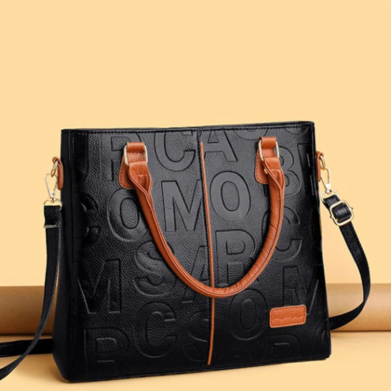 Women's Hand Bags PU Leather Casual Crossbody for Women Ladies Tote Handbag