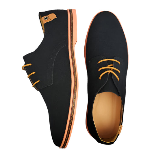 Men Shoes Suede Leather Casual Shoes Classic Comfortable Footwear Dress Shoes