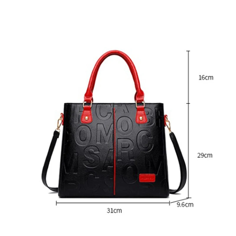 Women's Hand Bags PU Leather Casual Crossbody for Women Ladies Tote Handbag