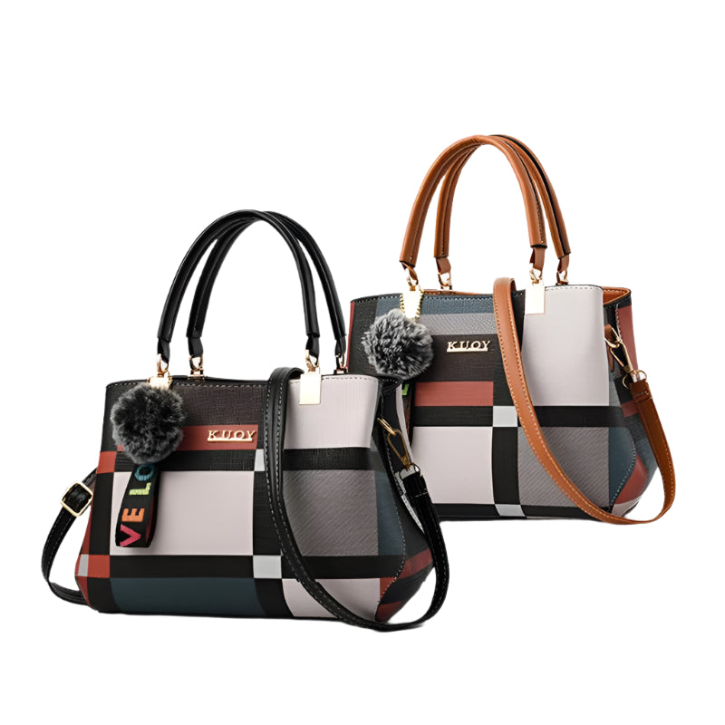 Women Bags Yogodlns Handbag Messenger Bags Plaid Shoulder Totes Bags