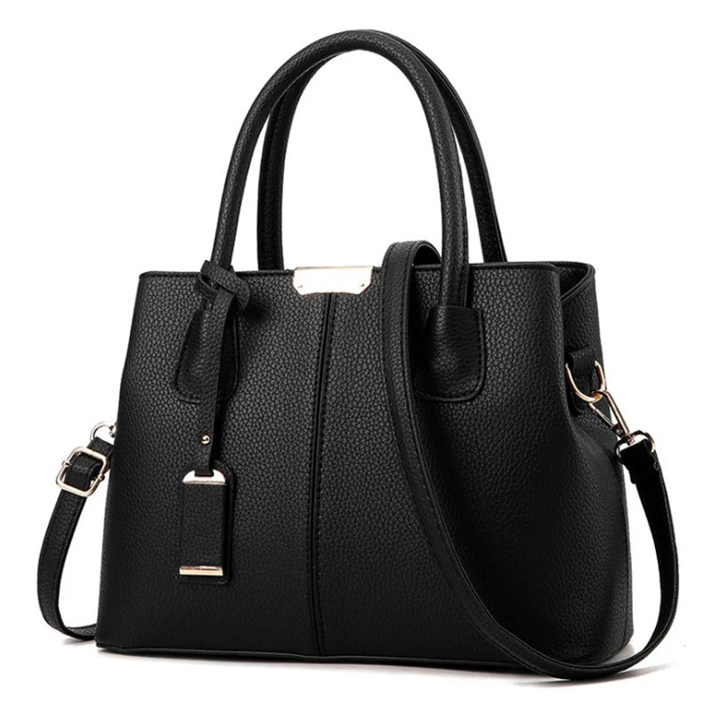 Women's Bags Leather Handbags Luxury Ladies Hand Bags Purse Fashion Shoulder Bags