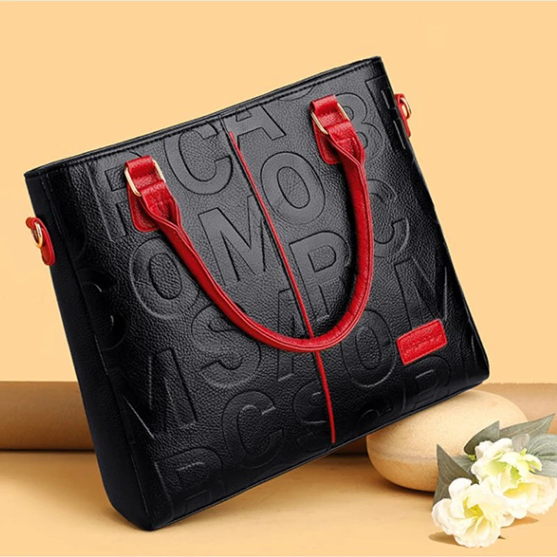Women's Hand Bags PU Leather Casual Crossbody for Women Ladies Tote Handbag