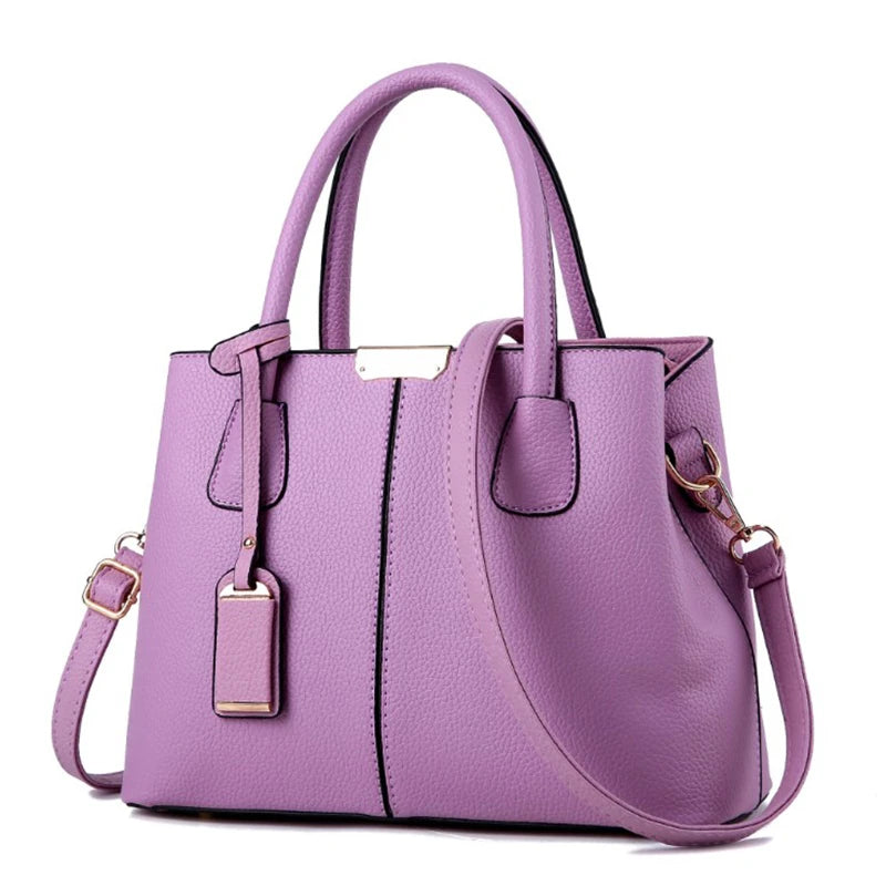 Women's Bags Leather Handbags Luxury Ladies Hand Bags Purse Fashion Shoulder Bags