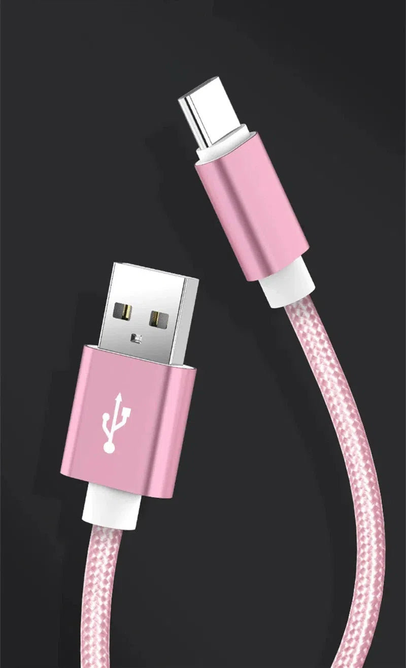 USB C Type Fast Charging Cable for leading Brand Smart Phone In various colors