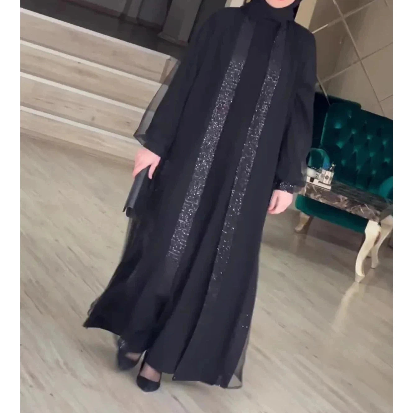 Abaya Women Dress Arabic Long Robe Morocco Kaftan Abayas