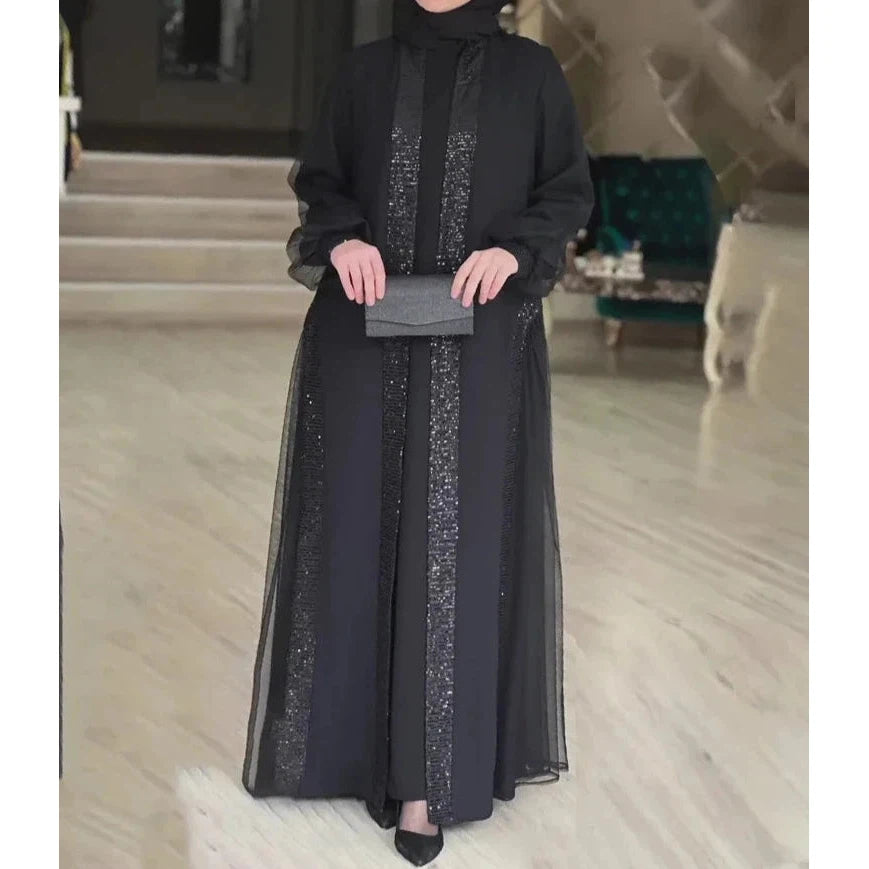 Abaya Women Dress Arabic Long Robe Morocco Kaftan Abayas