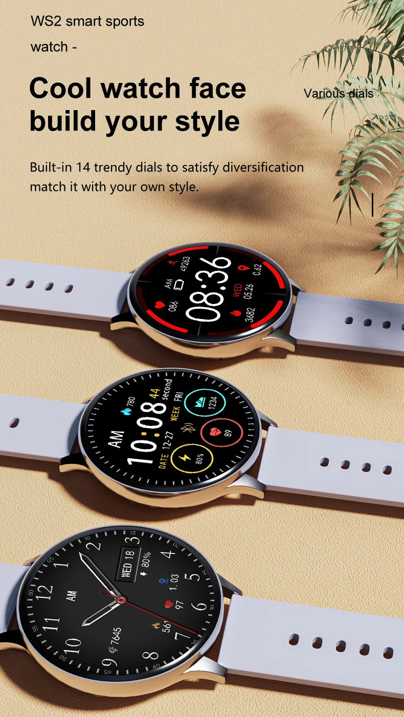 LIGE Smart Watch Women Support Recording 1G Local Music Playback Answer Call Watch Waterproof Smartwatch