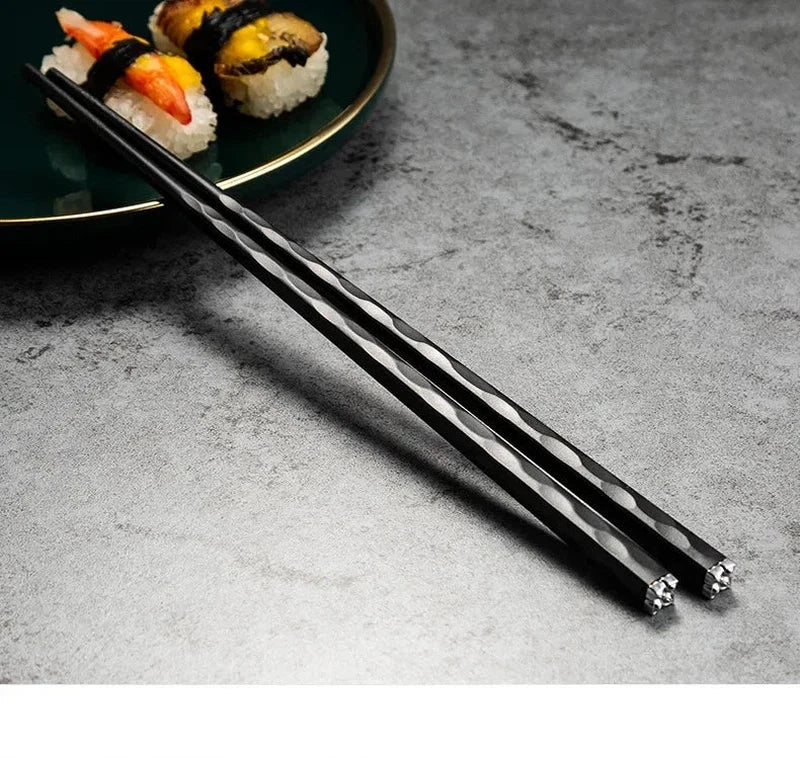 Chopsticks 5Pairs High Quality Non-Slip Home Hotel Restaurant Healthy Food Stick For Sushi Chopsticks