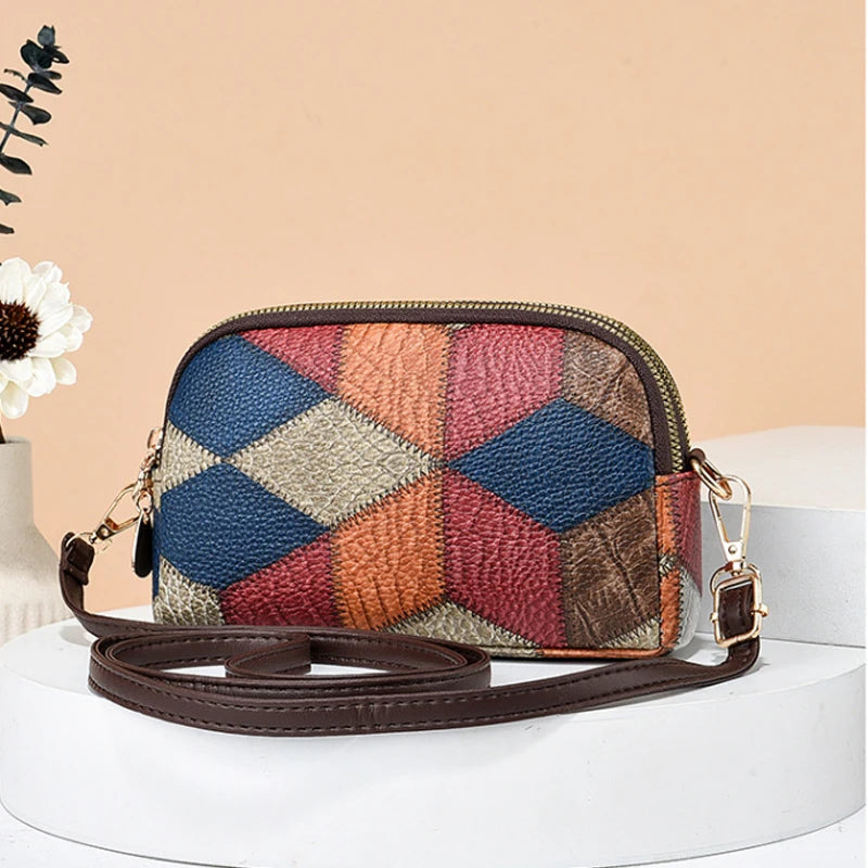Women Bags Yogodlns Handbag Messenger Bags Plaid Shoulder Totes Bags