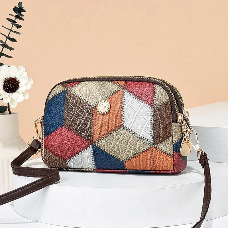 Women Bags Yogodlns Handbag Messenger Bags Plaid Shoulder Totes Bags