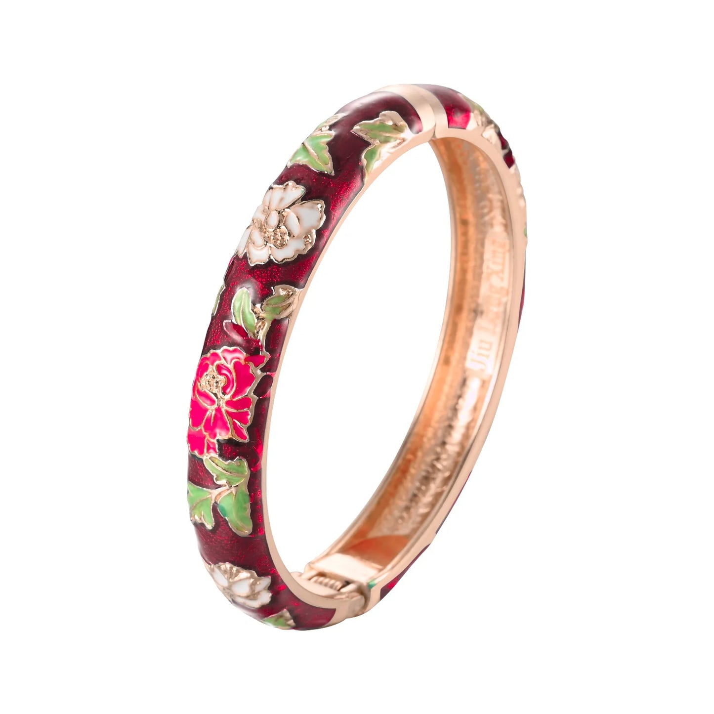 Enameled Bracelets For Women Flower Women Bangles Bracelet On Hand Gift