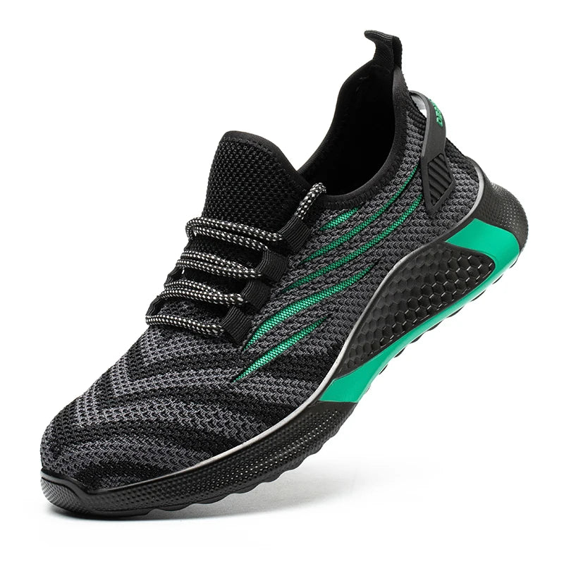 Men Safety Shoes Anti-puncture  Work Place Sneakers Indestructible Men Boots