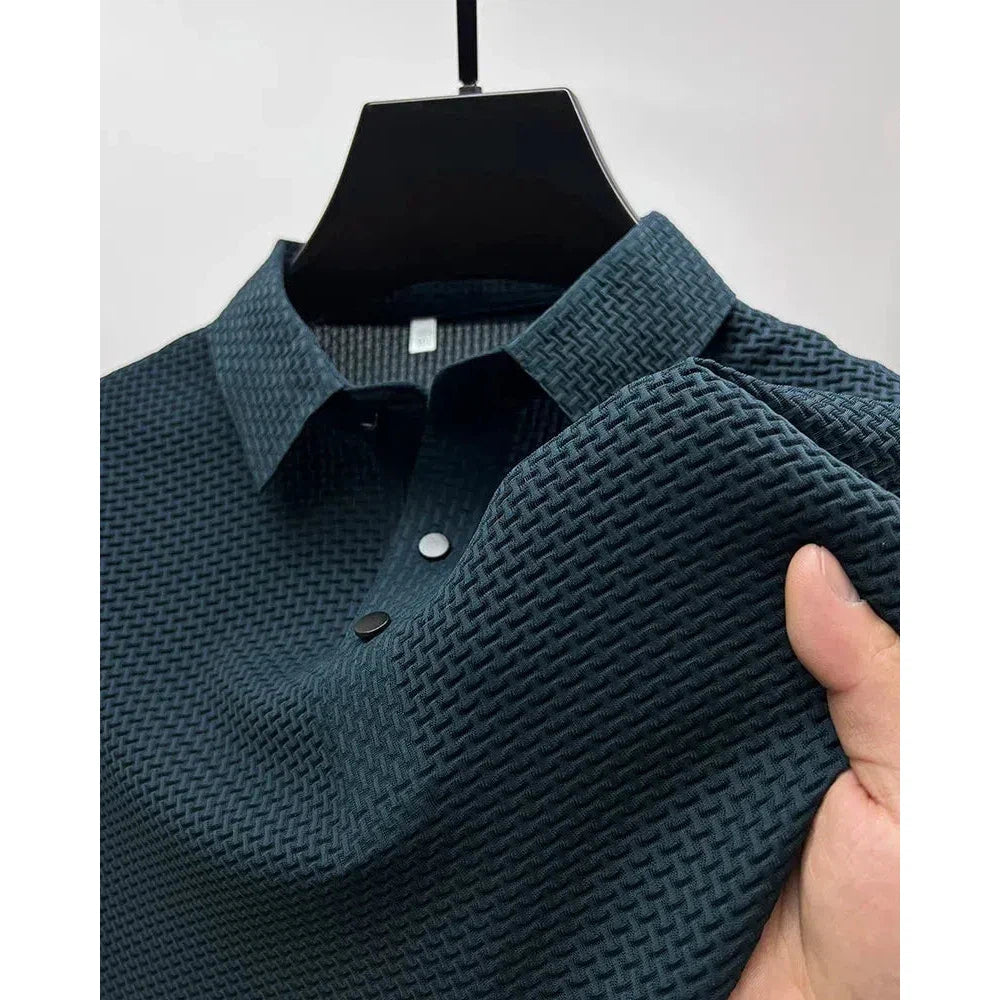 Men's Polo Shirt Short Sleeve High Quality Breathable Sweat-absorbing Polo shirt for Men