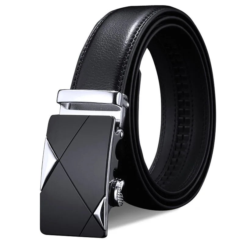 Men's Belts Quality Genuine Leather Belt For Men, Male Strap Automatic Buckle