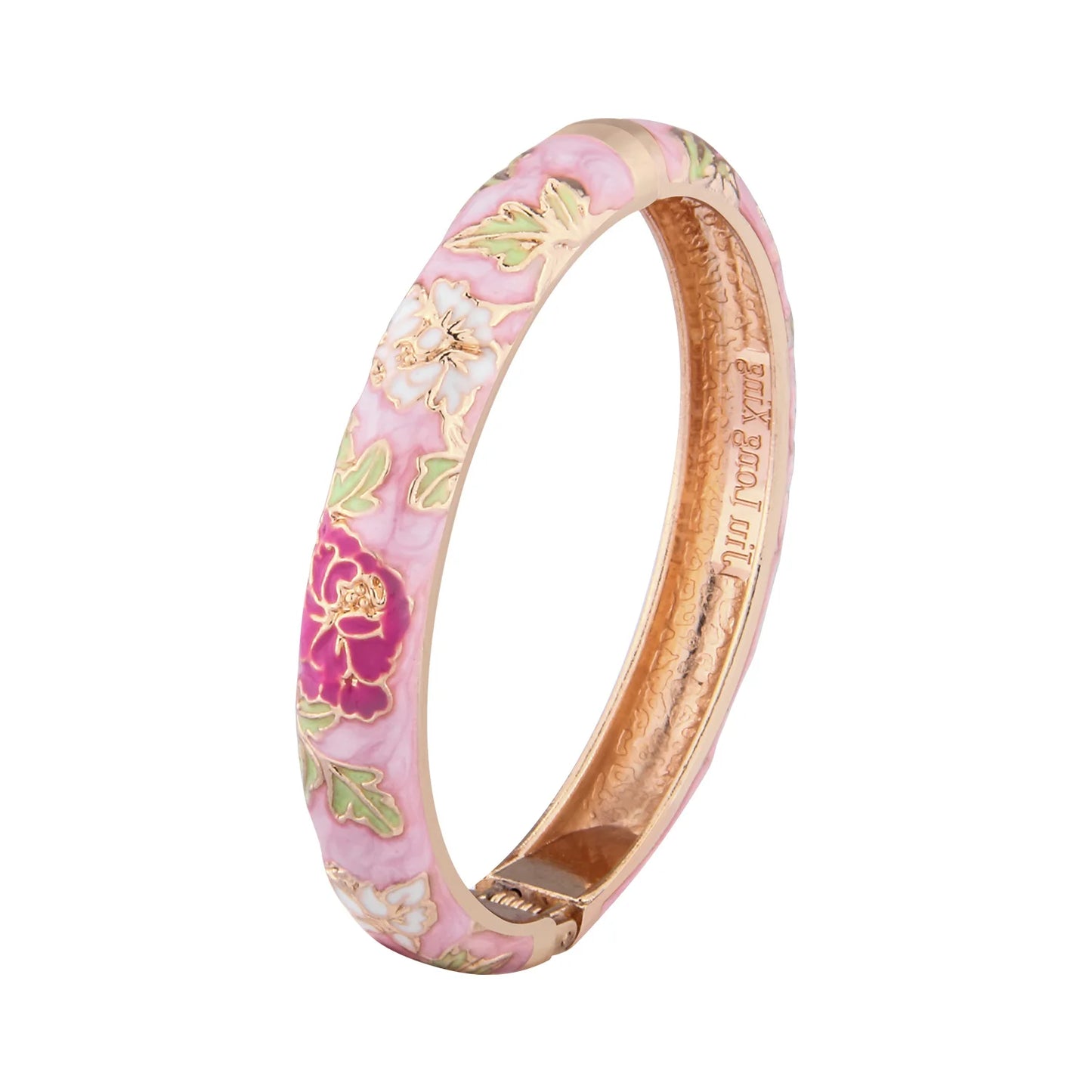 Enameled Bracelets For Women Flower Women Bangles Bracelet On Hand Gift