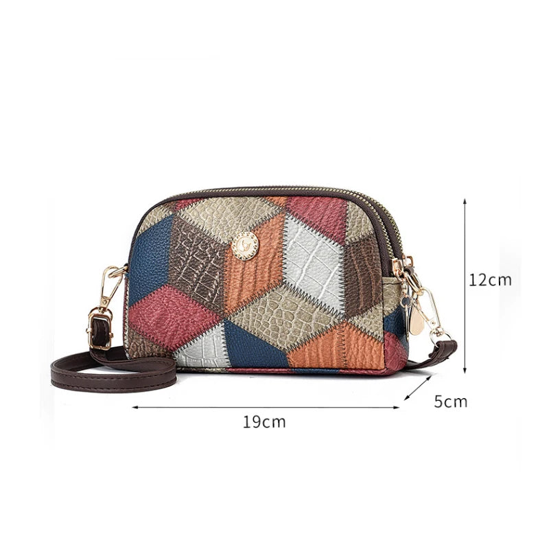 Women Bags Yogodlns Handbag Messenger Bags Plaid Shoulder Totes Bags