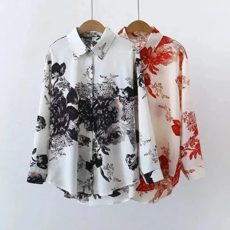 Women Top Blouse Shirt for Casual Formal Wear Style Summer Tees Print Autumn Shirts-Yes Yar FZE LLC-Yes Yar FZE LLC