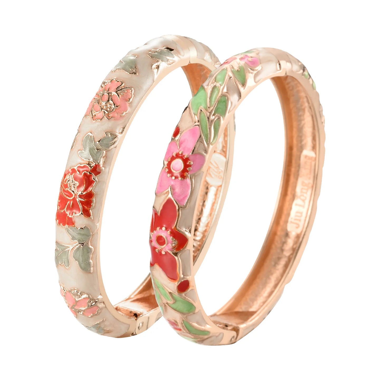 Enameled Bracelets For Women Flower Women Bangles Bracelet On Hand Gift