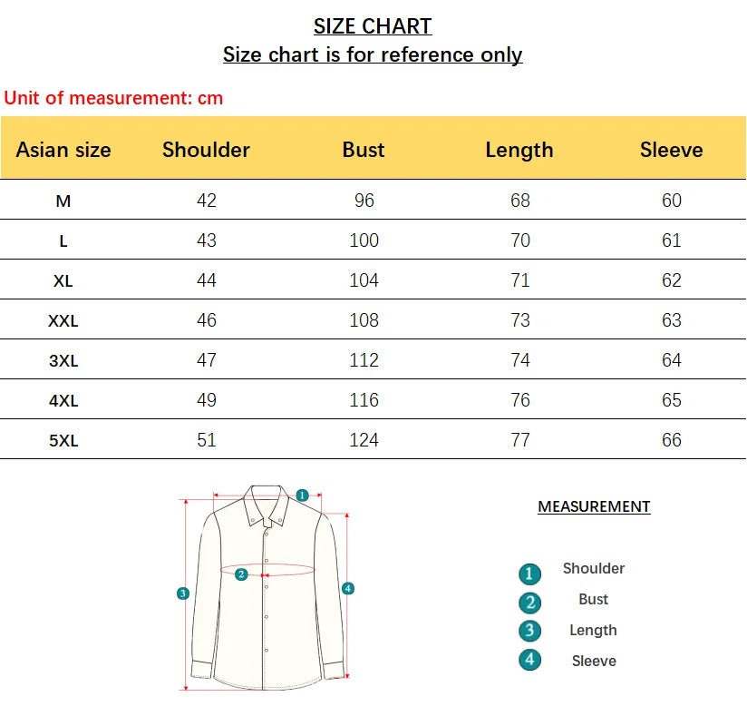 Men's Shirt  Long-sleeved Lite Embroidered Business Shirt Classic Slim Formal Male Brand Dress