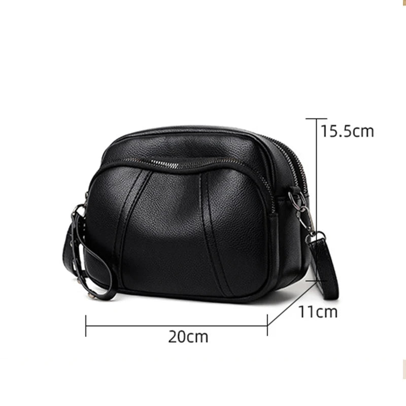 Women's Bags Leather Handbags Luxury Ladies Hand Bags Purse Fashion Shoulder Bags