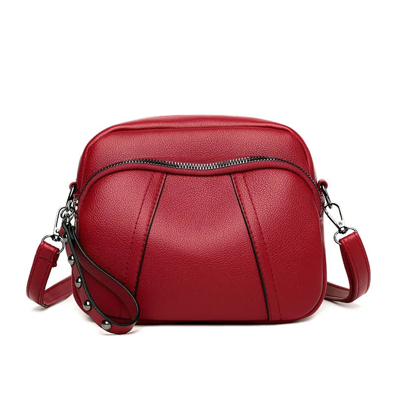 Women's Bags Leather Handbags Luxury Ladies Hand Bags Purse Fashion Shoulder Bags