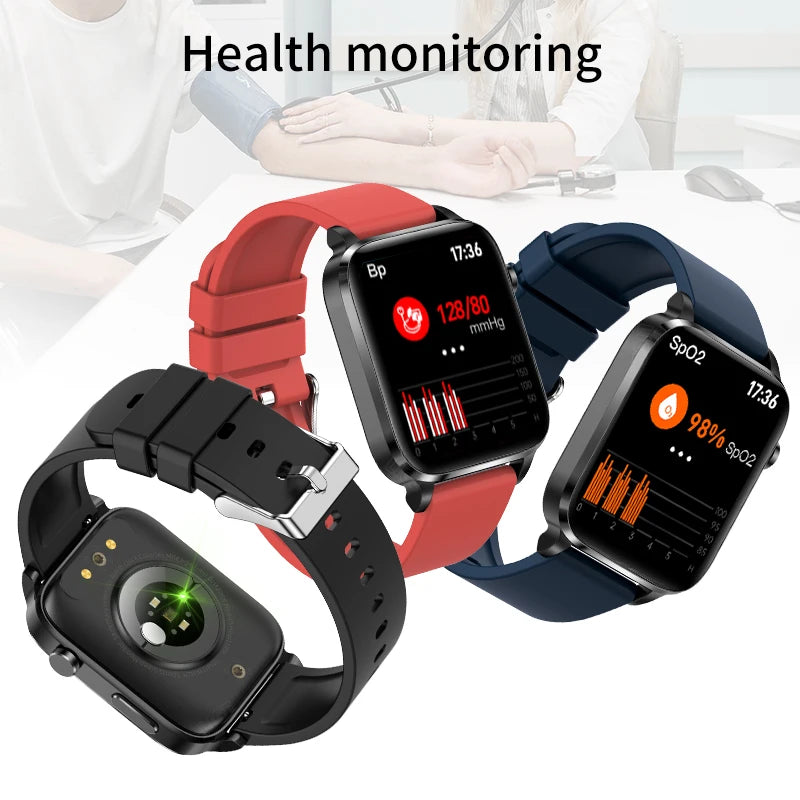 Lige Men Smart Watch Laser Treatment Health Heart Rate Blood Pressure Waterproof Sport Watch Body Temperature