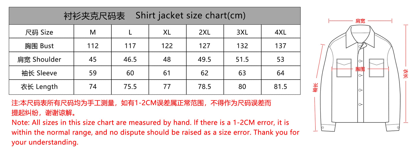 Spring and autumn new men Waffle long-sleeved cargo casual shirt loose thin coat