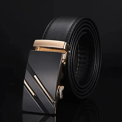 Men's Belts Quality Genuine Leather Belt For Men, Male Strap Automatic Buckle