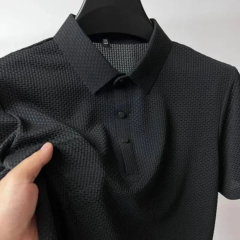 Men's Polo Shirt Short Sleeve High Quality Breathable Sweat-absorbing Polo shirt for Men