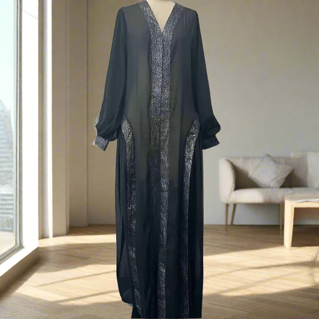 Abaya Women Dress Arabic Long Robe Morocco Kaftan Abayas